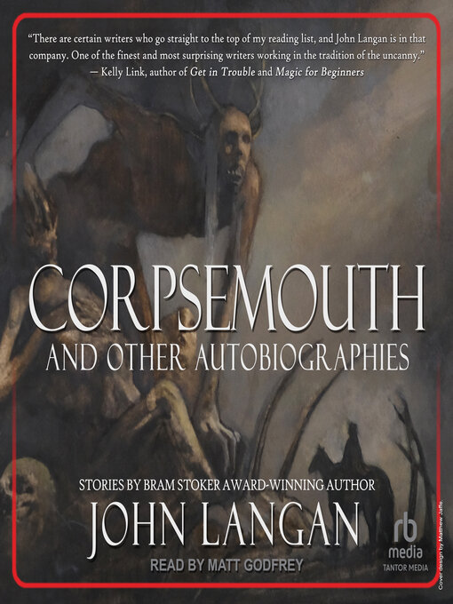 Cover image for Corpsemouth and Other Autobiographies